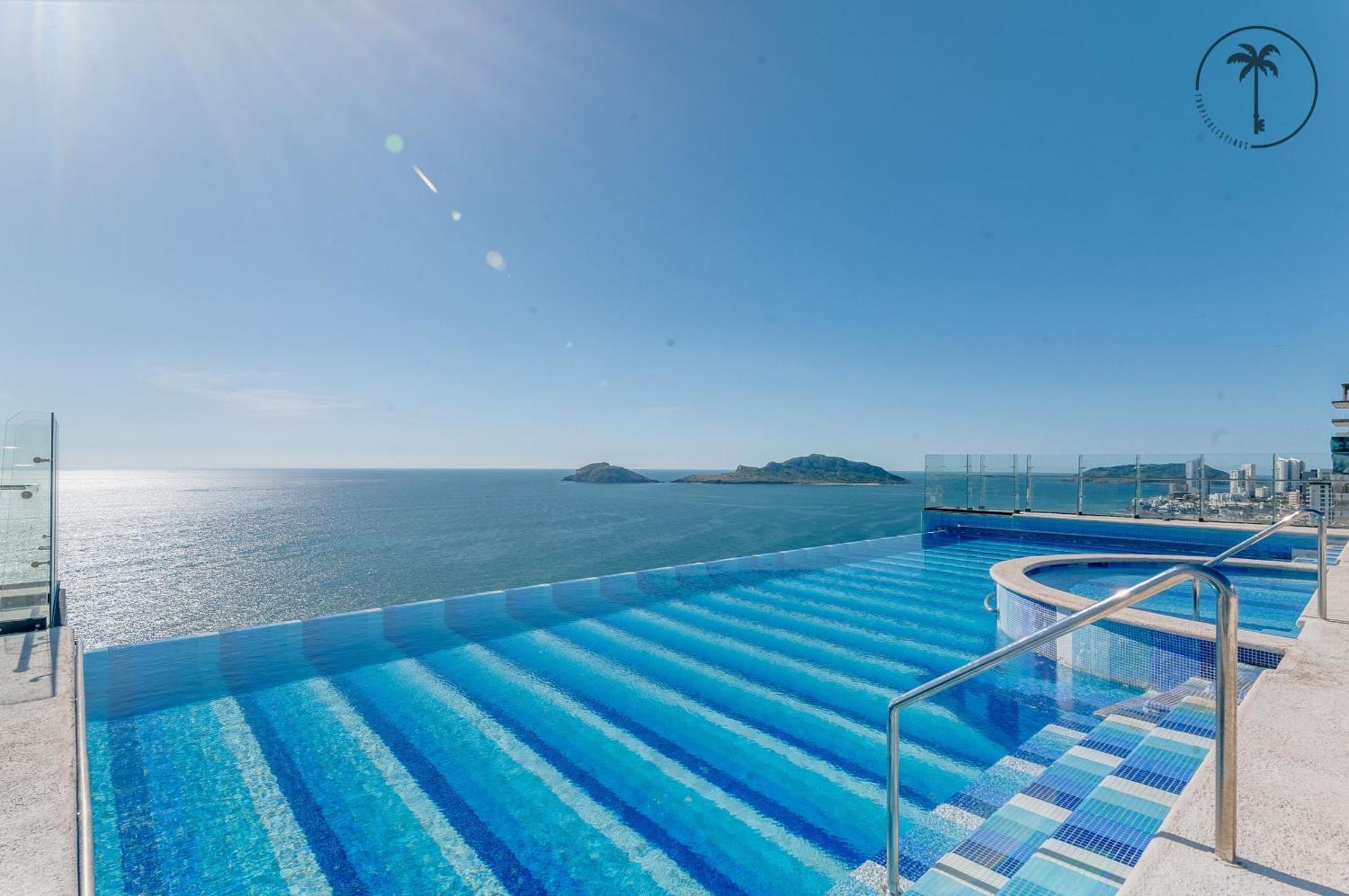 Hermosa Vista Al Mar, Condominio De Lujo! Mazatlán Zewnętrze zdjęcie